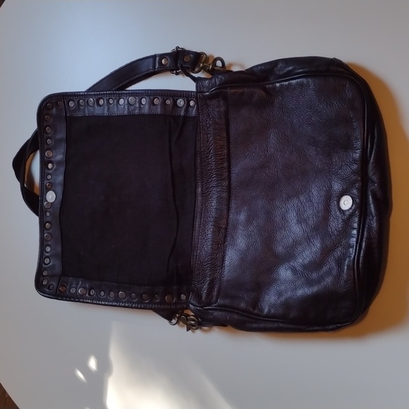 NWT OLD TREND Lone Road Black Leather Bag RARE SOLD OUT htf - Picture 12 of 16